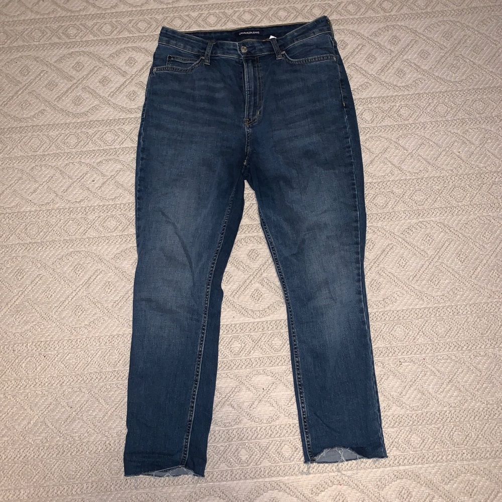 Calvin Klein high waisted skinny jeans